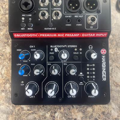 Harbinger LV7 BLUETOOTH PREMIUM MIC PREAMP GUITAR INPUT 2023 image 3