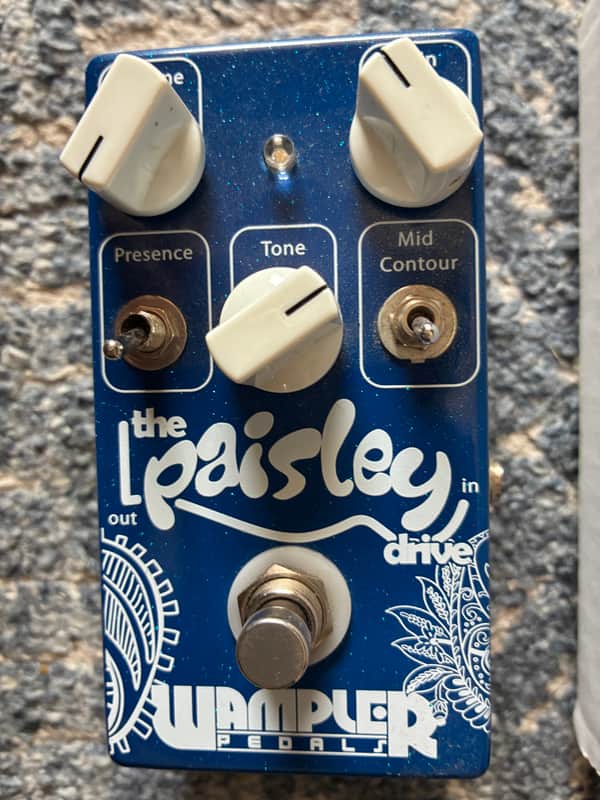 Wampler Paisley Drive 2010s - Blue image 1