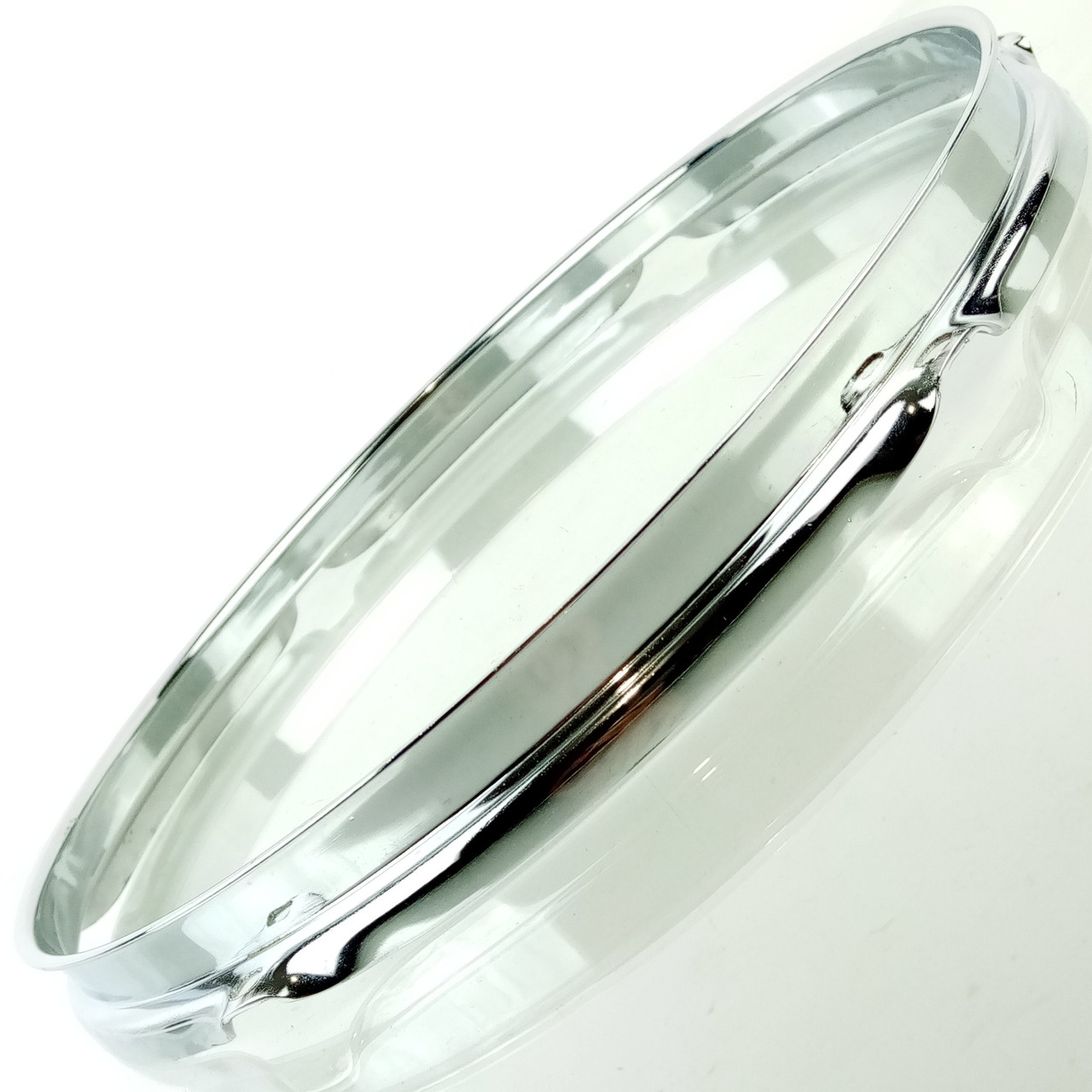Ludwig 12"6Lug 1.6mm Tom Drum Rim/Hoop Vintage60s-70s Chrome Plating Chicago USA — main photograph