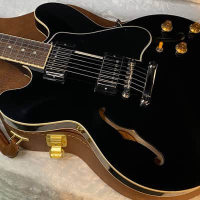 NEW ! Gibson ES-335 50s Semi-Hollowbody Electric Guitar - Ebony - Authorized Dealer - 8 lbs - G07034 image 7