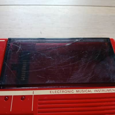 Casio PT-82 32-Key Mini Synthesizer 1980s - Red image 6