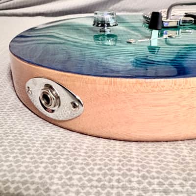 PRS SE Custom 24 Burled Ash Limited Edition 2025 - Lake Blue image 4