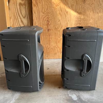 Mackie SRM450v1 300/100-Watt 2-Way Portable Powered Loudspeakers (Pair) 2002 - Present - Black image 4