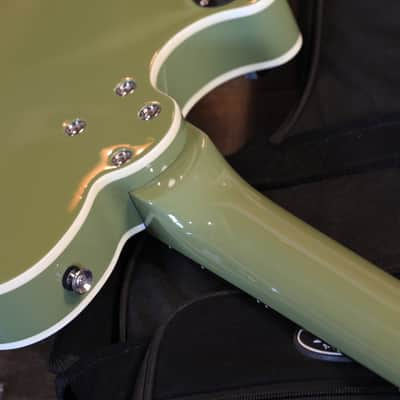 ~2019 Fret-King Country Squire Classic John Jorgensen Signature Electric Guitar Arcadia Green + OGB image 19