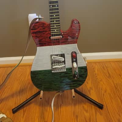 Italian motif T-style guitar 2020 image 1