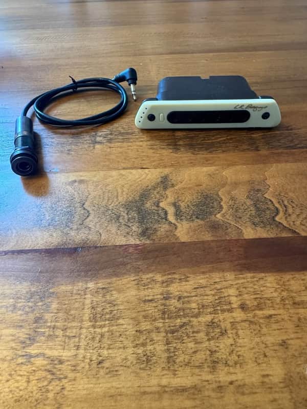 LR Baggs M80 Acoustic Guitar Soundhole Pickup 2010s - White image 1