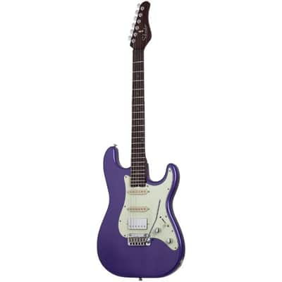 Schecter Nick Johnston Traditional HSS 10th Anniversary Electric Guitar - Atomic Violet image 2