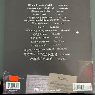 Neil Young Greatest Hits Easy Guitar Tab Tablature Sheet Music Song Book Songbook image 2