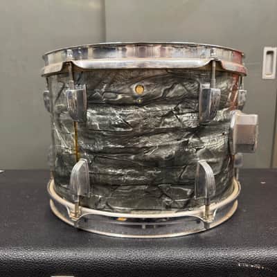 Ludwig No. 942 Classic 8x12" Rack Tom with Keystone Badge 1965 - Sky Blue Pearl image 8