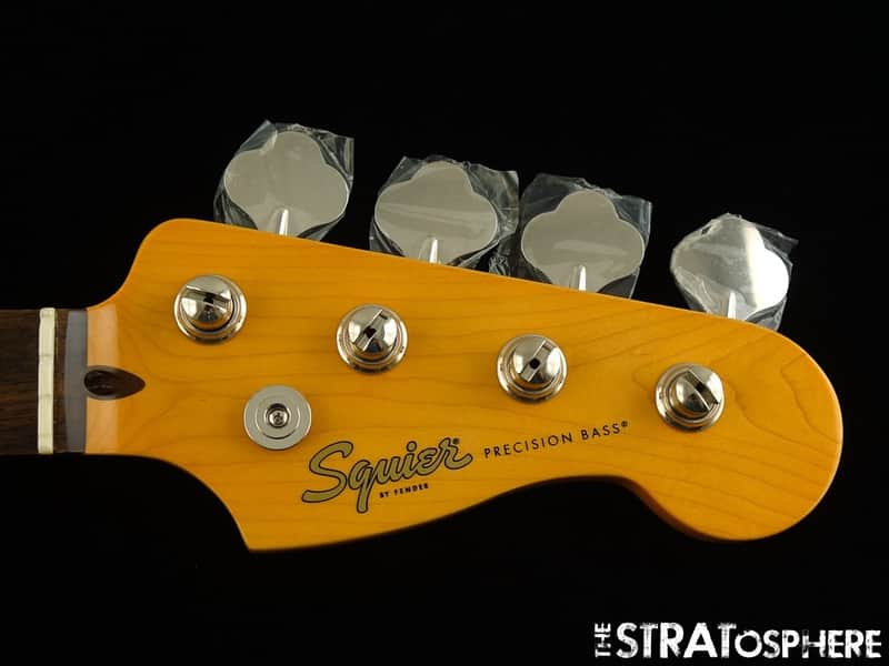 Fender Squier 60s Vibe Precision P Bass, NECK & TUNERS, Laurel image 1