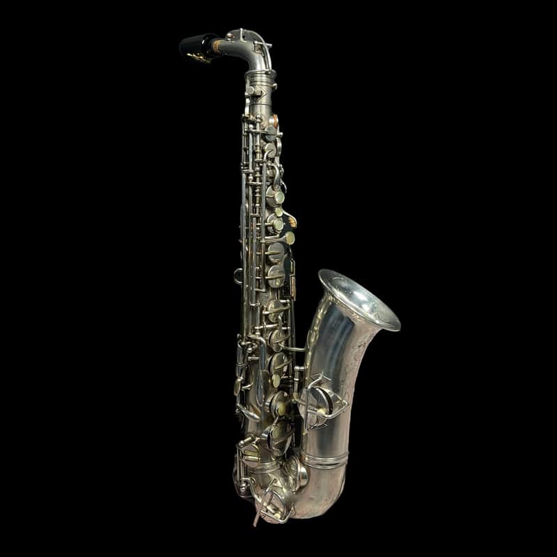 ELKHART 1920's Alto Saxophone , Frank Holton ,Vintage Made in U.S.A. w/ Case image 1