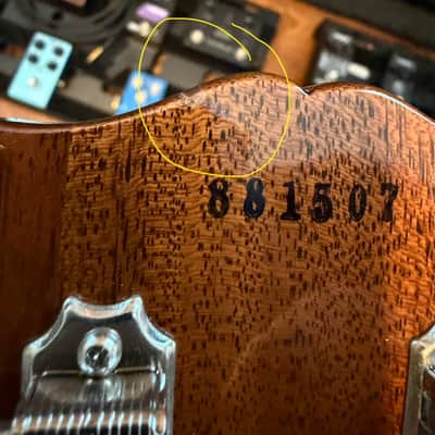 Gibson 1958 Custom Shop Standard Les Paul Wildwood Made 2 Measure  2019 - Candy Apple Red Gloss image 11