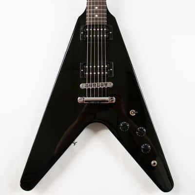 Gibson 80s Flying V Solidbody Electric Guitar - Ebony image 1