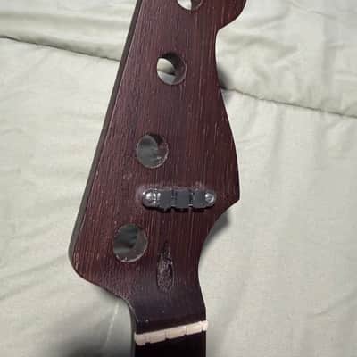 NoName Wenge Jazz Bass Neck image 3