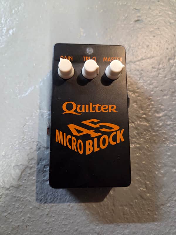 Quilter MicroBlock 45 Pedal-Sized 33/45W Power Amp 2010s - Black image 1