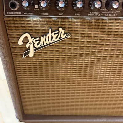 Fender Acoustasonic 30 DSP 2-Channel 30-Watt 1x8" Acoustic Guitar Amp with Onboard Effects 2004 - 2011 - Brown image 7