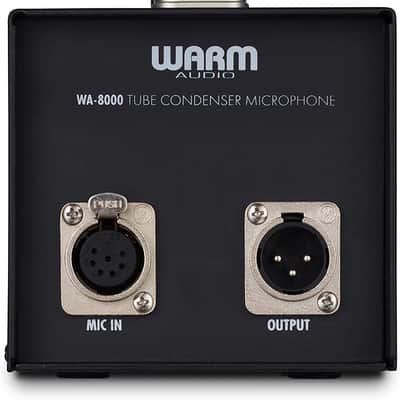 Warm Audio WA-8000 Large Diaphragm Tube Condenser Microphone, Black w/Hard Case image 4