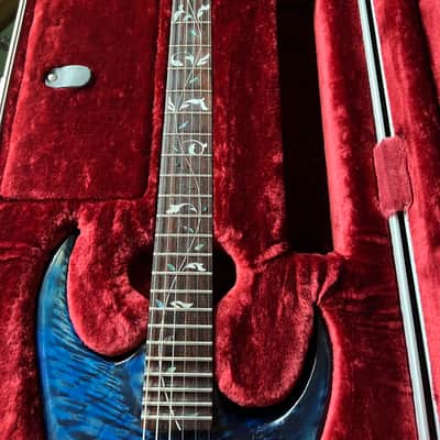 Ibanez Jem custom 1990 - Blue image 5