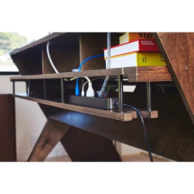 Output Platform - A Studio Desk for Musicians - Kodiak Brown / Without Keyboard Tray image 6