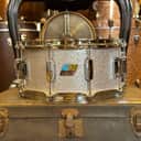 FLOOR MODEL Ludwig 6.5x14 Classic Maple Snare Drum in Silver Sparkle w/ B&O Badge & Imperial Lugs