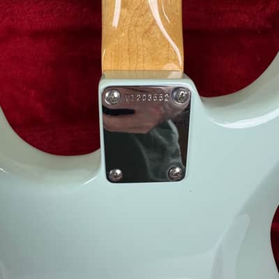 Fender American Vintage Reissue “Thin Skin” ‘59 Stratocaster 2016 - Sonic Blue image 7
