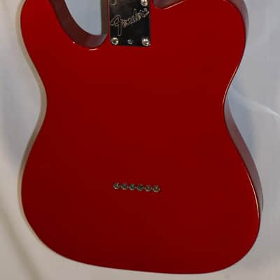 Fender American Standard Telecaster Red Finish Maple Fingerboard electric guitar used 1992 image 9