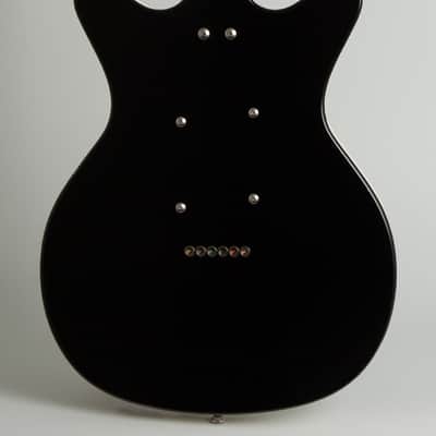 Jerry Jones Neptune Shorthorn Semi-Hollow Body Electric Guitar (2009), ser. #098631, original black hard shell case. image 4
