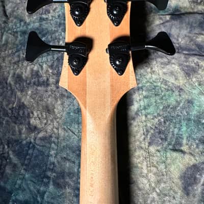Birdsong "Sadhana" 4-String (Short Scale) 2011 - Quilted Maple image 6