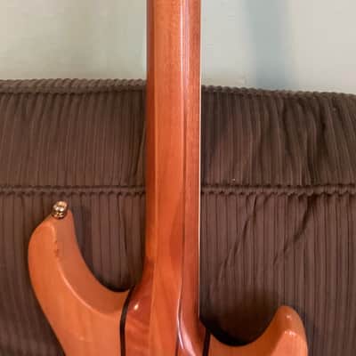 2010 Douglas Hadron 627 Baritone 27" Scale 6lb Shredder Floyd Rose Neck Through Super Thin 1 1/4" Body image 4