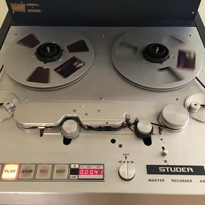 Studer MASTER RECORDER A80-VU II only 647 hours!!! mid 80's image 8