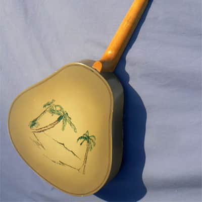 1929 National Triolian Mandolin: Rare First Year Example, Palm Tree Seascape, Exceptionally Fine Original Condition, Natural Reverb! image 4