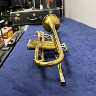Vintage Couesnon Paris Bb Trumpet with Original Case Just Serviced Made in France #2 image 14