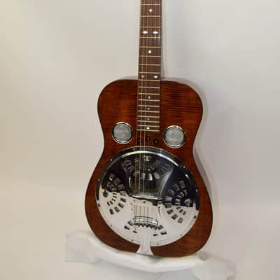 2010 Harry James Resonator Guitars Square Neck Dobro Resonator Guitar w/ Case image 2