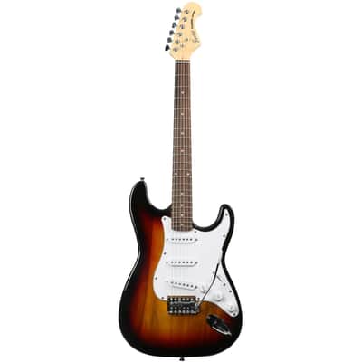 Fazley FST118 Sunburst guitare électrique + ampli + câble image 2