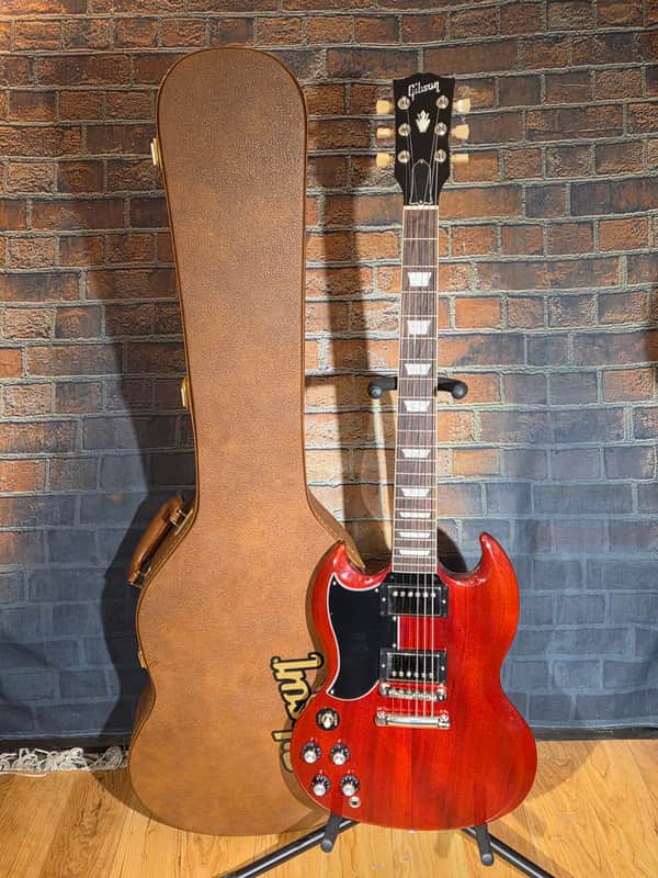 Gibson 2022 SG Standard '61 Left-Handed Vintage Cherry w/ OHSC