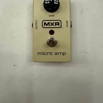 MXR Dunlop M-133 Micro Amp Clean Boost Booster Guitar Effect Pedal image 1
