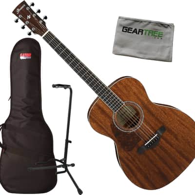 Ibanez AC340L Artwood Traditional Left-Handed Acoustic Guitar, Open Pore Natural w/ Bag, Stand, and Cloth image 1