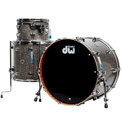 Drum Workshop Collectors Series 3-Piece Shell Kit - Confetti Sparkle  1/1 image 2