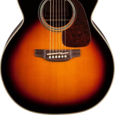 Takamine GN71CE Grand Concert Acoustic-Electric Guitar, Solid Spruce Top, Gloss Brown Sunburst image 1
