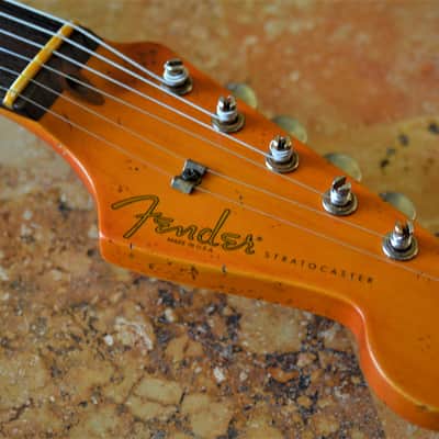 Fender Stratocaster White Heavy Relic Rosewood Custom Shop 69's image 10