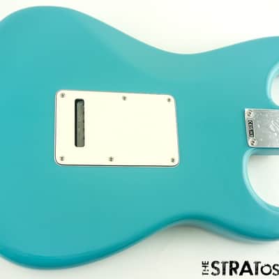 LEFTY Fender Player II Stratocaster BODY + HARDWARE Strat Alder Aquatone Blue image 2