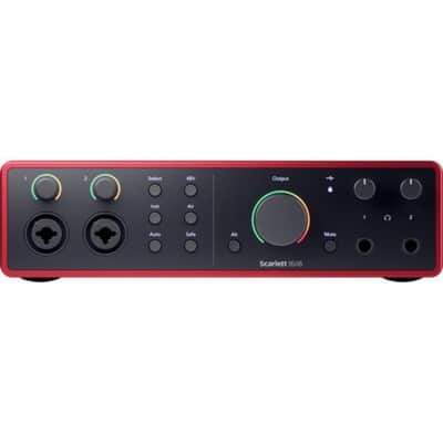 Focusrite Scarlett 16i16 USB-C Audio/MIDI Interface (4th Generation) Bundle with XLR- XLR Cable (2 Pack), Hosa Mid-310 Black 10 ft. Midi cable (2 Pack) image 5