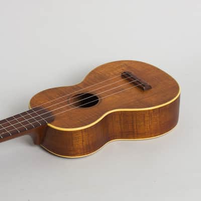 C. F. Martin Style 2-K Soprano Ukulele, c. 1925, black tolex hard shell case. image 7