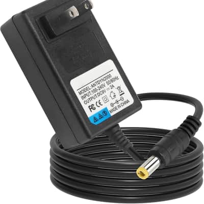 9V 2A Power Adapter for Roland Electronic Keyboard TD4KP TD11K TD11KV 25K 25KV V-Drums Charger Power Cord 1Pack