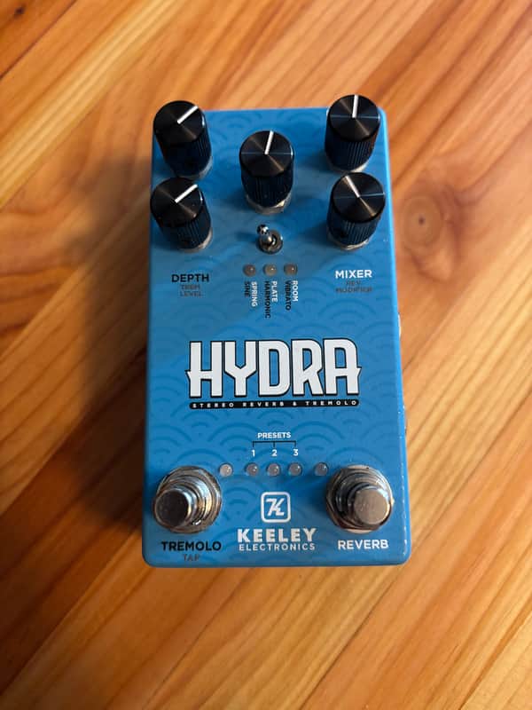 Keeley Hydra Stereo Reverb & Tremolo