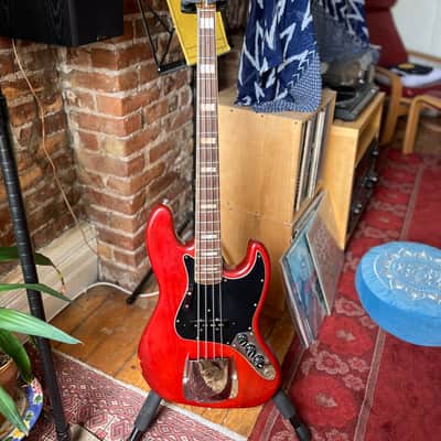 Fender Jazz Bass 1978 - Red Translucent image 3