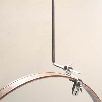 Slingerland 15" Nickel Plated L-Arm Cymbal Holder for Radio King Drum Set - 1930s / INSPECTED & TESTED image 3
