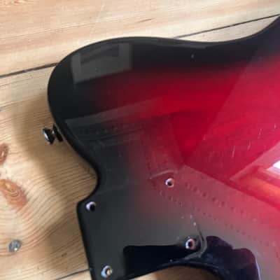 Fender Squier Telecaster Standard Guitar Body Indonesia 2018 Red Burst image 9