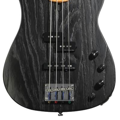 Sire Marcus Miller P6 4-string FL Fretless Bass Guitar - Black image 1