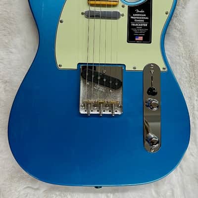 Fender American Professional Classic Telecaster, Faded Lake Placid Blue, w/Bag image 3
